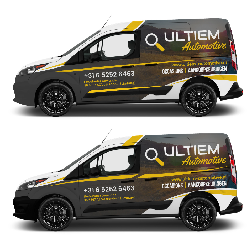 Car Wrap-Design von Yoga Tri für Ultiem Automotive | Design #26592080