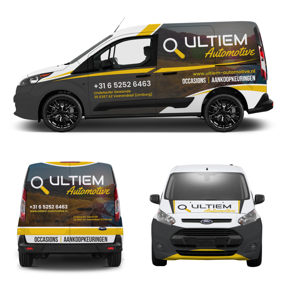 Car Wrap-Design von Yoga Tri für Ultiem Automotive | Design #26595191