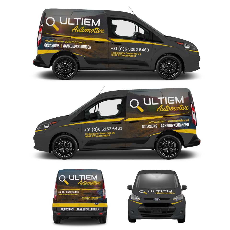 Car Wrap-Design von Yoga Tri für Ultiem Automotive | Design: #26630831