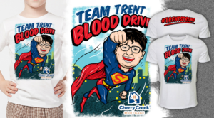 Trent TX Children's Blood Drive | T-shirt Design by Falih A