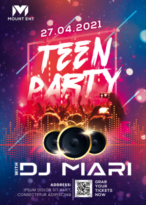 Teen Party - June #1 | Flyer Design by Mahato Inventive