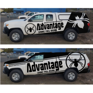 Car Wrap Design by Yoga Tri for Advantage Weed and Pest Control | Design #26601222