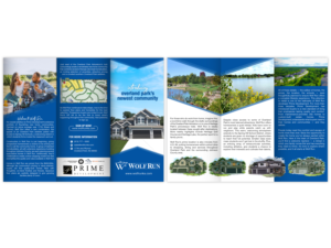 Wolf Run Community Email Campaign | Flyer Design by Luniere Designs