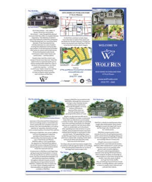 Wolf Run Community Email Campaign | Flyer Design by Anna G.