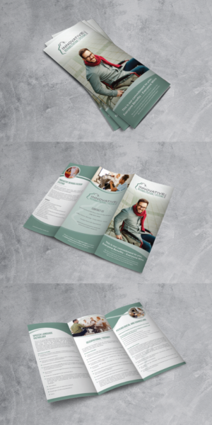 Brochure for Community-Based Therapy Company | Brochure Design by alex989