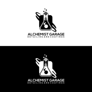 Logo Design by zilong graphic for alchemist garage detailing | Design #26607596