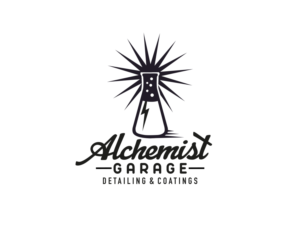 Logo Design by Petrol Design for alchemist garage detailing | Design #26662251