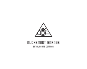 "Alchemist Garage"  "Detailing and Coatings" | Logo Design by hd