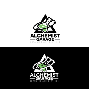 "Alchemist Garage"  "Detailing and Coatings" | Logo Design by sherman