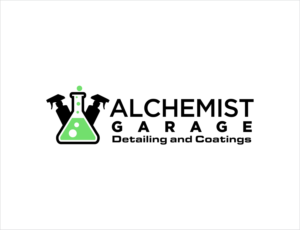 "Alchemist Garage"  "Detailing and Coatings" | Logo Design by BNdesigner