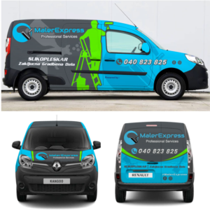 Van Wrap Design Painting Contractor Company | Car Wrap Design by Yoga Tri