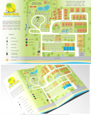 Grafik-Design von J R für Island View Holiday Park Pty Ltd | Design #26630920