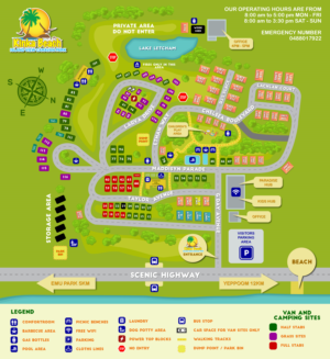 ISLAND VIEW HOLIDAY PARK / ISLAND VIEW CARAVAN PARK | Graphic Design by Logo Blox