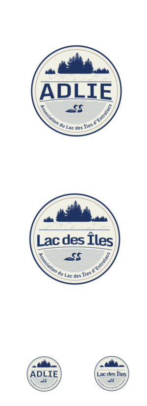 ADLIE    Association du Lac des Îles d’Entrelacs | Logo Design by Aaaron