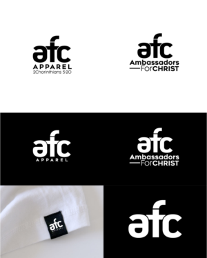 AFC Apparel or Icon Logo with letter Ambassadors For Christ | Logo Design by maceemisha