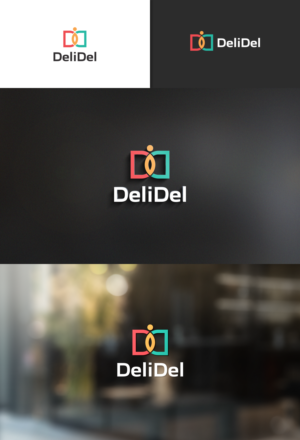 DeliDel | Logo Design by Paperfox Designs