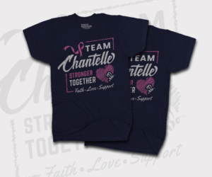 Team Chan - Breast Cancer Support Team Tee Shirt | T-shirt Design by Ena