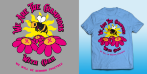 Team Chan - Breast Cancer Support Team Tee Shirt | T-shirt Design by Al Pech