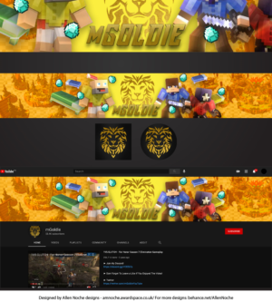 Gaming YouTube Channel graphics | Grafik-Design von Noche designs