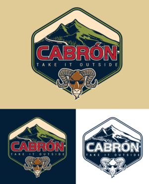 Cabrón Take It Outside | Logo Design by ally designs