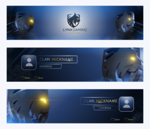 E-Sport banner for team [logo already created] | Banner Ad Design by hover