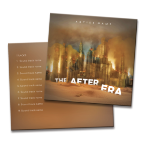 THE AFTER ERA | CD Cover Design by umesh mahale