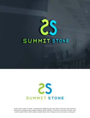 Summit Stone | Logo Design by Amelia Mia