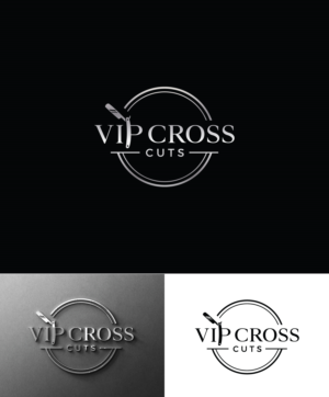 VIP Cross Cuts | Logo-Design von ecorokerz