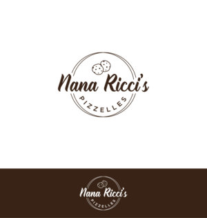 Nana Ricci's Pizzelles | Label Design by ecorokerz