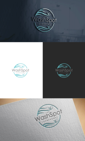 line 1: The Wash Spot line 2: Laundromat | Logo-Design von GLDesigns