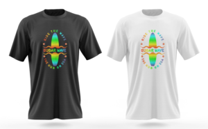 Sugar Wave - Beachy shirt designs | T-shirt Design by Risallah