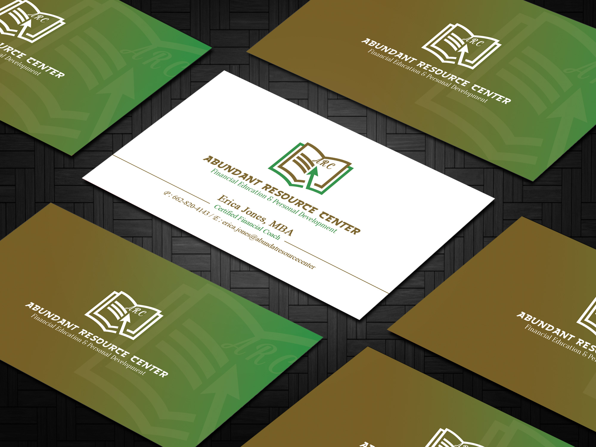 Business Card Design by Sandaruwan for Abundant Resource Center | Design #26649028