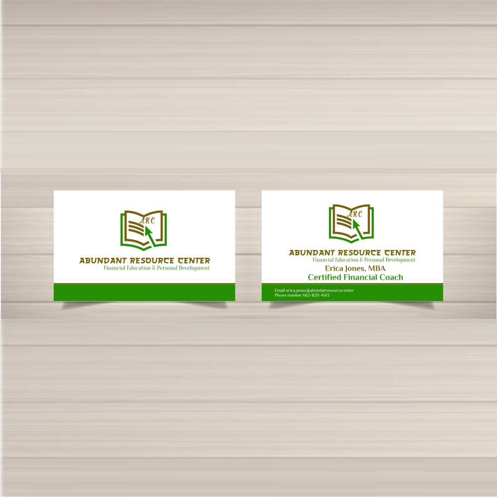 Business Card Design by south door for Abundant Resource Center | Design #26647833