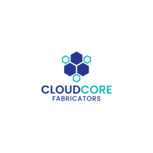 "Cloud Core" or "Cloud Core Fabricators"  | Logo Design by rozT