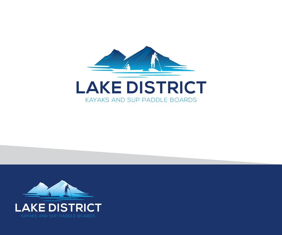 Logo Design by Iris 3 for lakedistrick kayak & sup paddle boards | Design #26654141