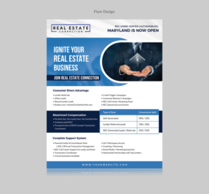 Real Estate Connection - New Agent Opportunity Overview | Flyer-Design von Ovimatic