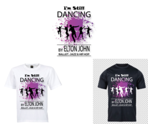 I'm Still Dancing  | T-Shirt-Design von Kalla