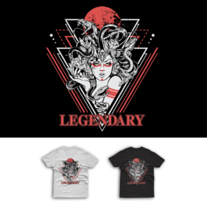 Legendary Graphic Tee | T-Shirt-Design von duatitik.std