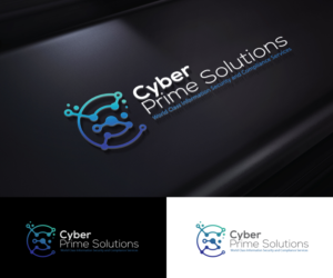 Cyber-Prime Solutions (subtitle) World Class Information Security and Compliance Services | Logo Design by step forward 2