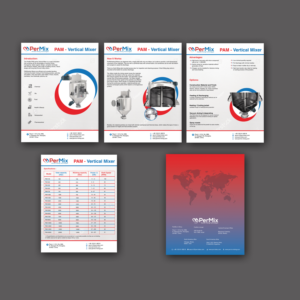 PerMix Product Technical Information Brochure Template | Brochure Design by aspiremedia