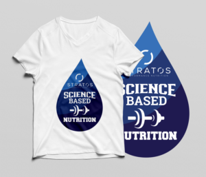 Stratos Performance Nutrition - Sports Supplements | T-shirt Design by SAI DESIGNS