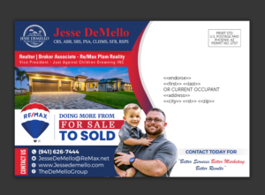 The Best Real Estate Post Card Ever | Postcard Design by SAI DESIGNS