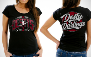 Dance Team Pep Rally T-shirt design | T-shirt Design by Jonya