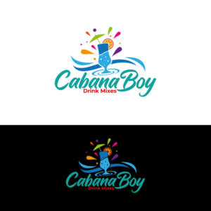 Cabana Boy  Drink Mixes | Logo Design by Graphic Bricks