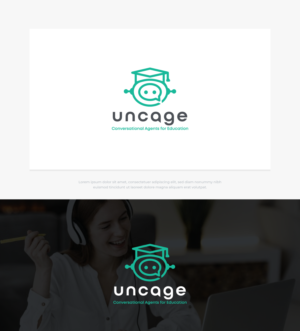 UNCAGE: Conversational Agents for Education | Logo Design by mintcreative