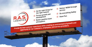 RAS Logistics - Banner 2.5' x 8' for 20+ locations | Poster-Design von SAI DESIGNS