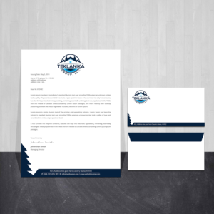 Letterhead Design by Creations Box 2015 for this project | Design #26693205