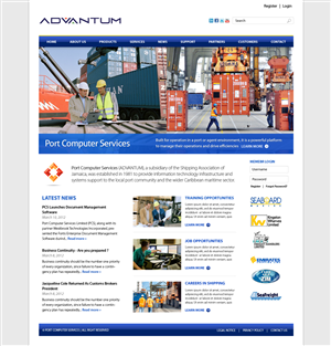 Web Design Project - Shipping Industry | Web-Design von Robert Marks