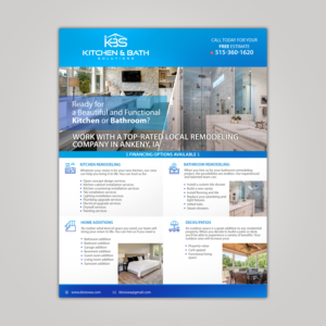 Kitchen & Bath Solutions Sales Flyer | Flyer Design by Victor_pro