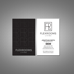 Stationery Design by Creations Box 2015 for Flexrooms Living | Design: #26702028